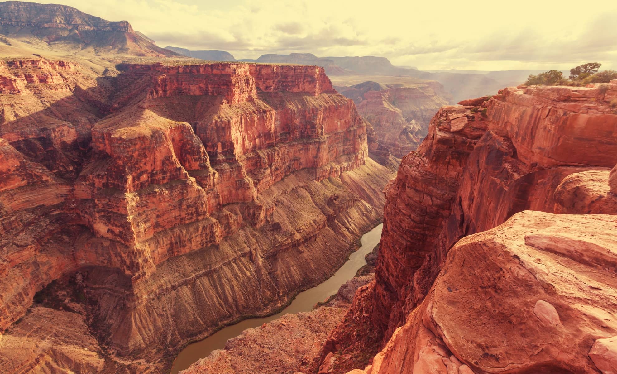 Le grand Canyon aux États-Unis