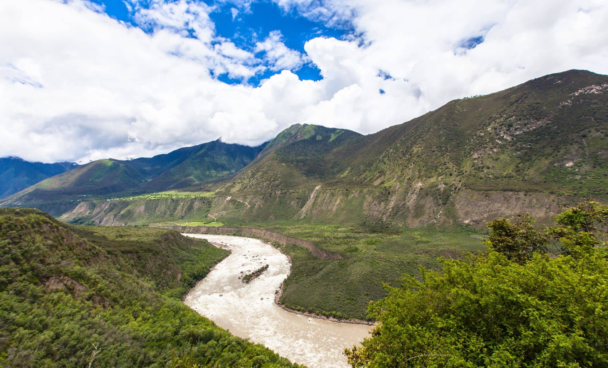 Le grand canyon de Yarlung Zangbo ,Tibet