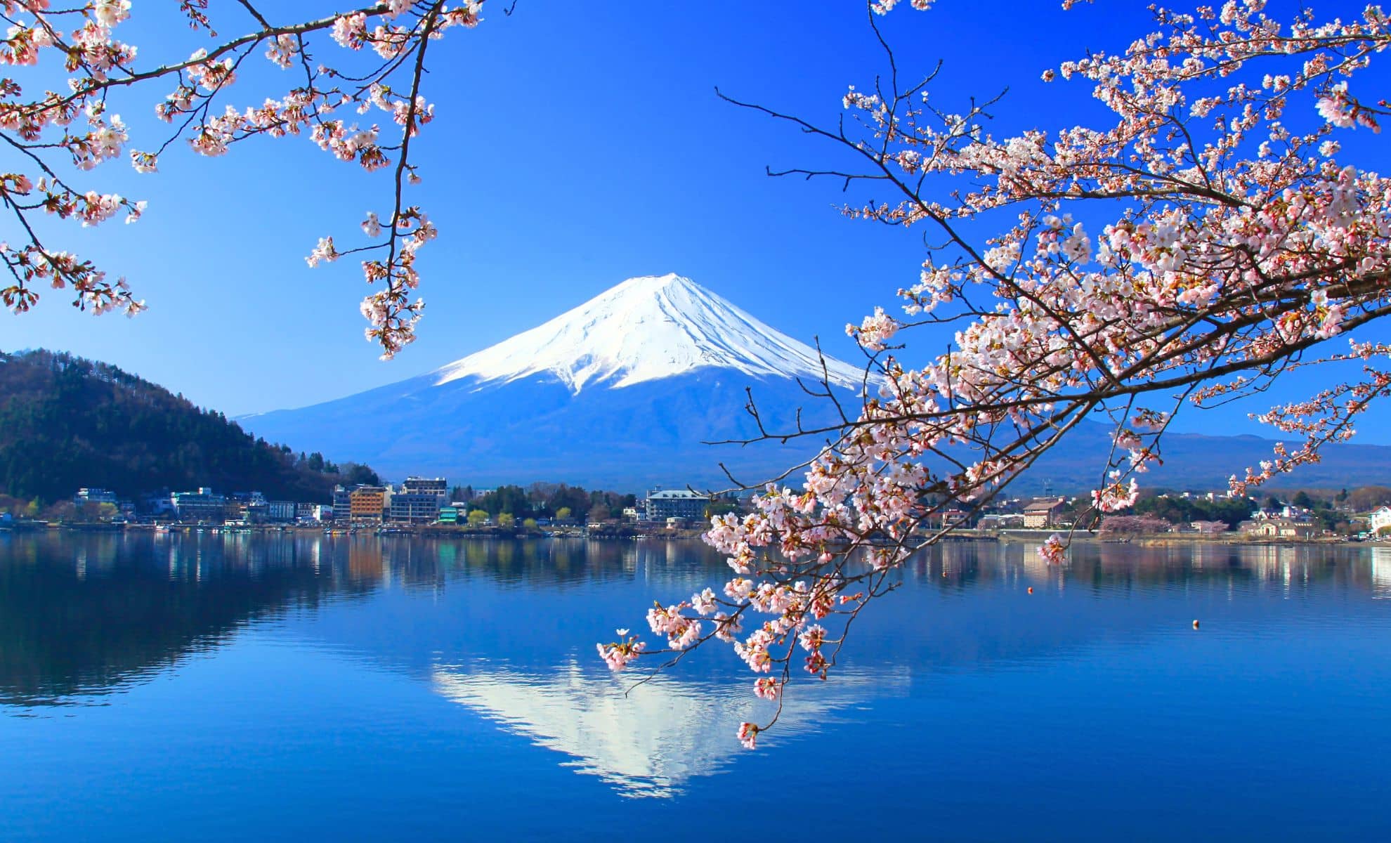 Le mont Fuji , Japon