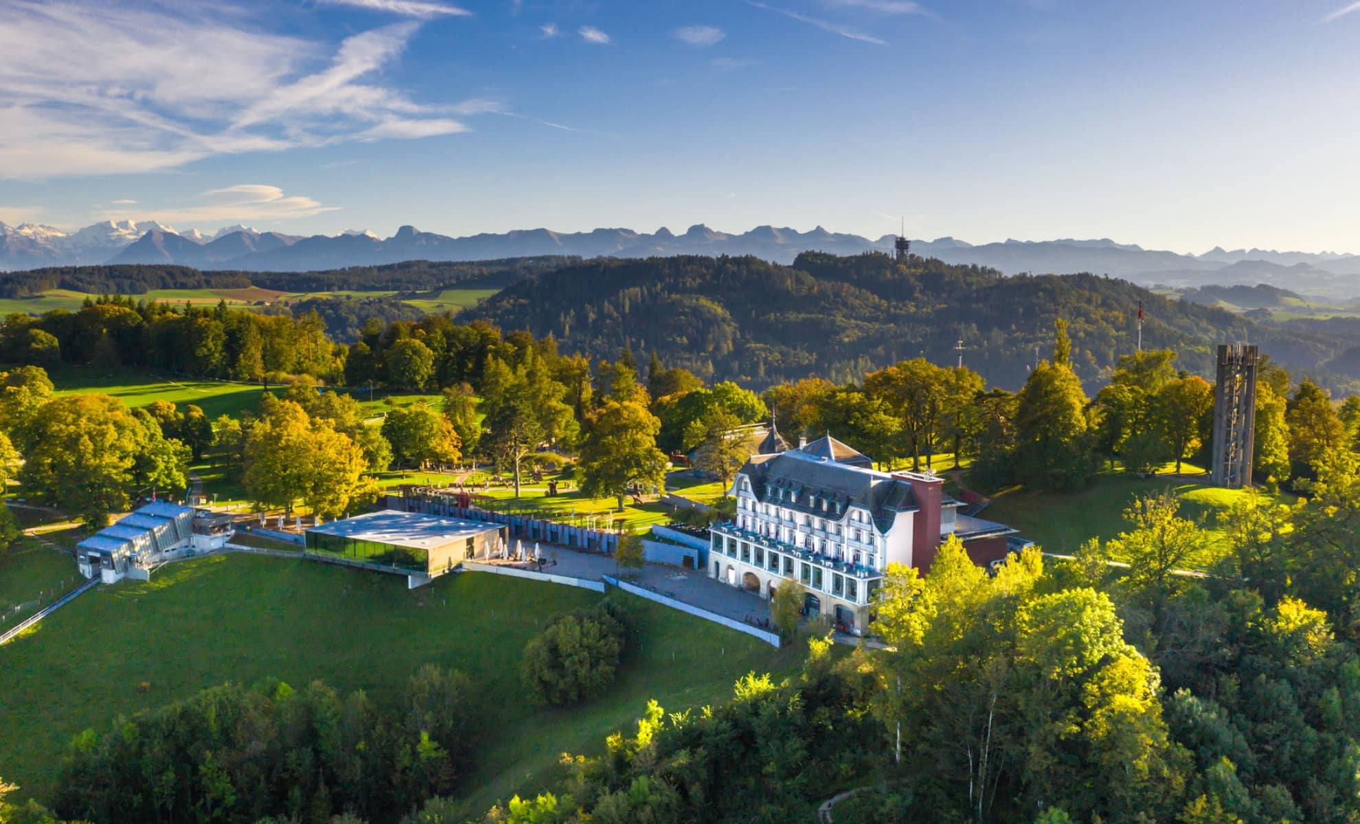 Le parc Pré Vert, Gurten, Berne