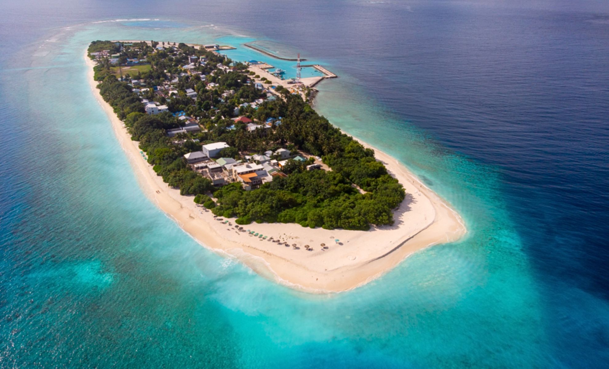 L’île d’Ukulhas, Maldives