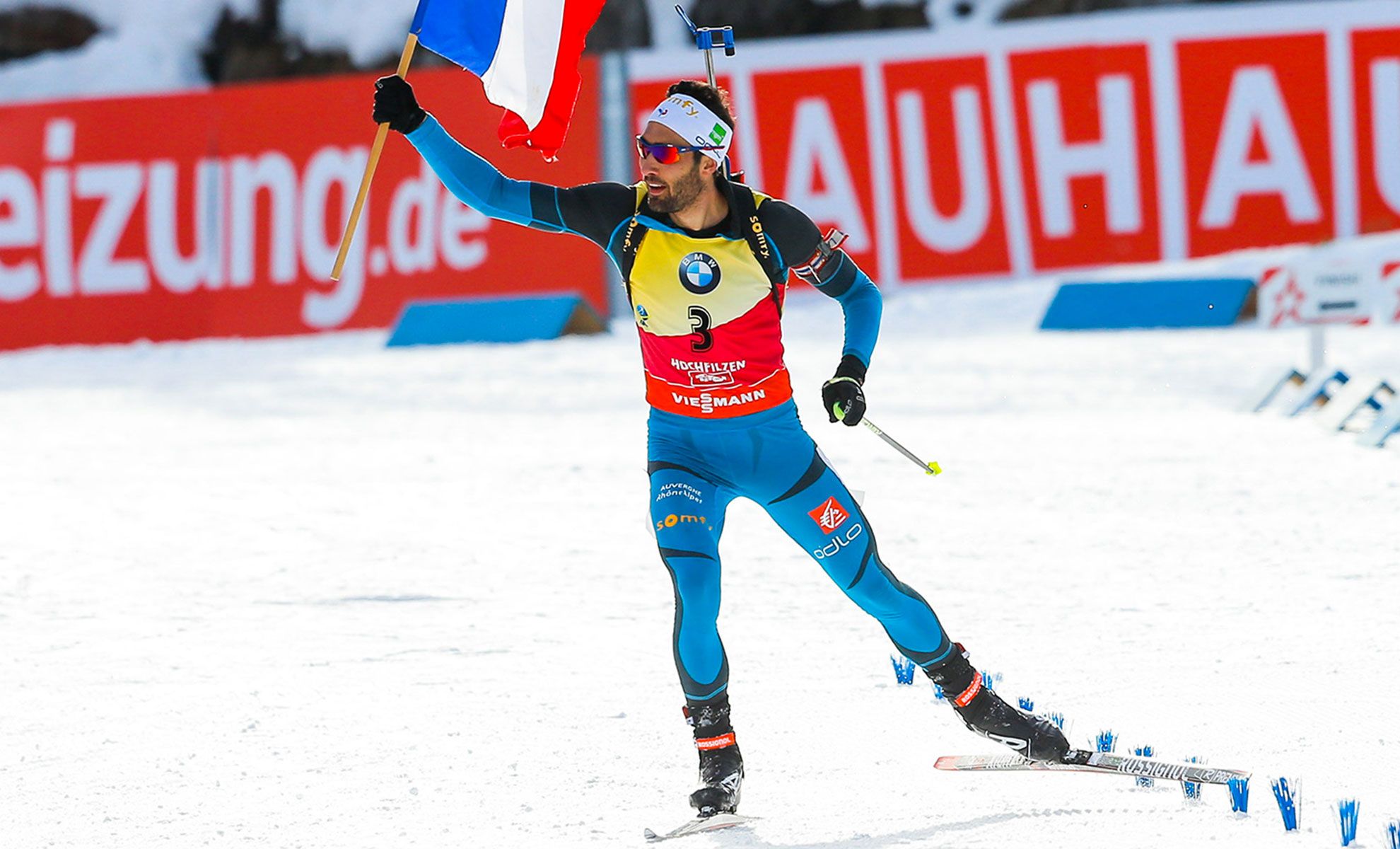 Martin Foucarde champion de Biathlon