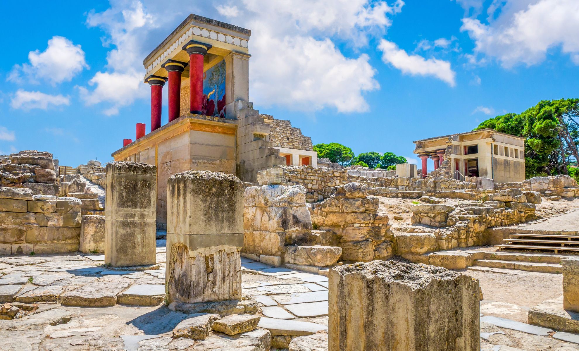 Palais de Cnossos, La Crète, Grèce