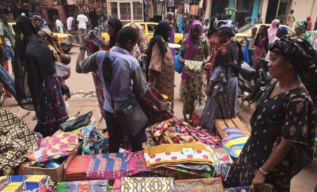 Le marché de Médina à Bamako