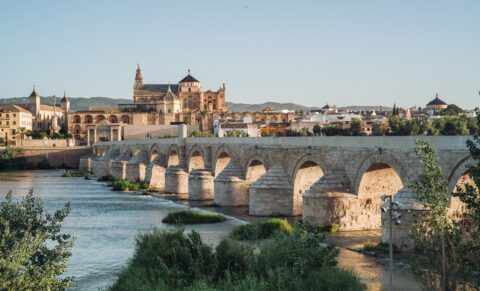 Vue sur Mazquita, ancienne mosquée à Cordoba