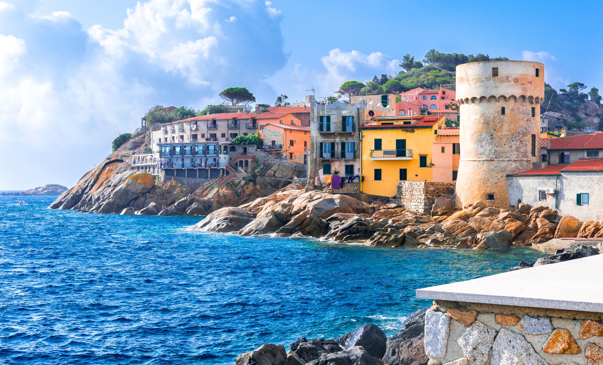 L'île Giglio , Toscane, Italie