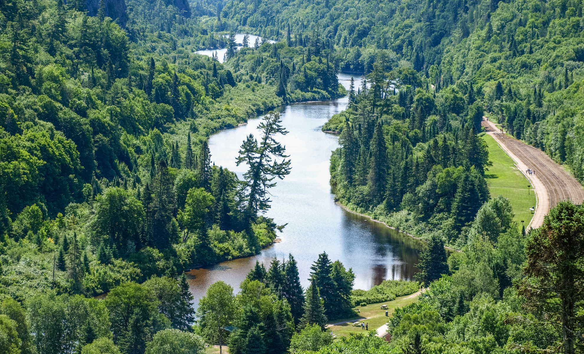 Agawa Canyon, Ontario au Canada