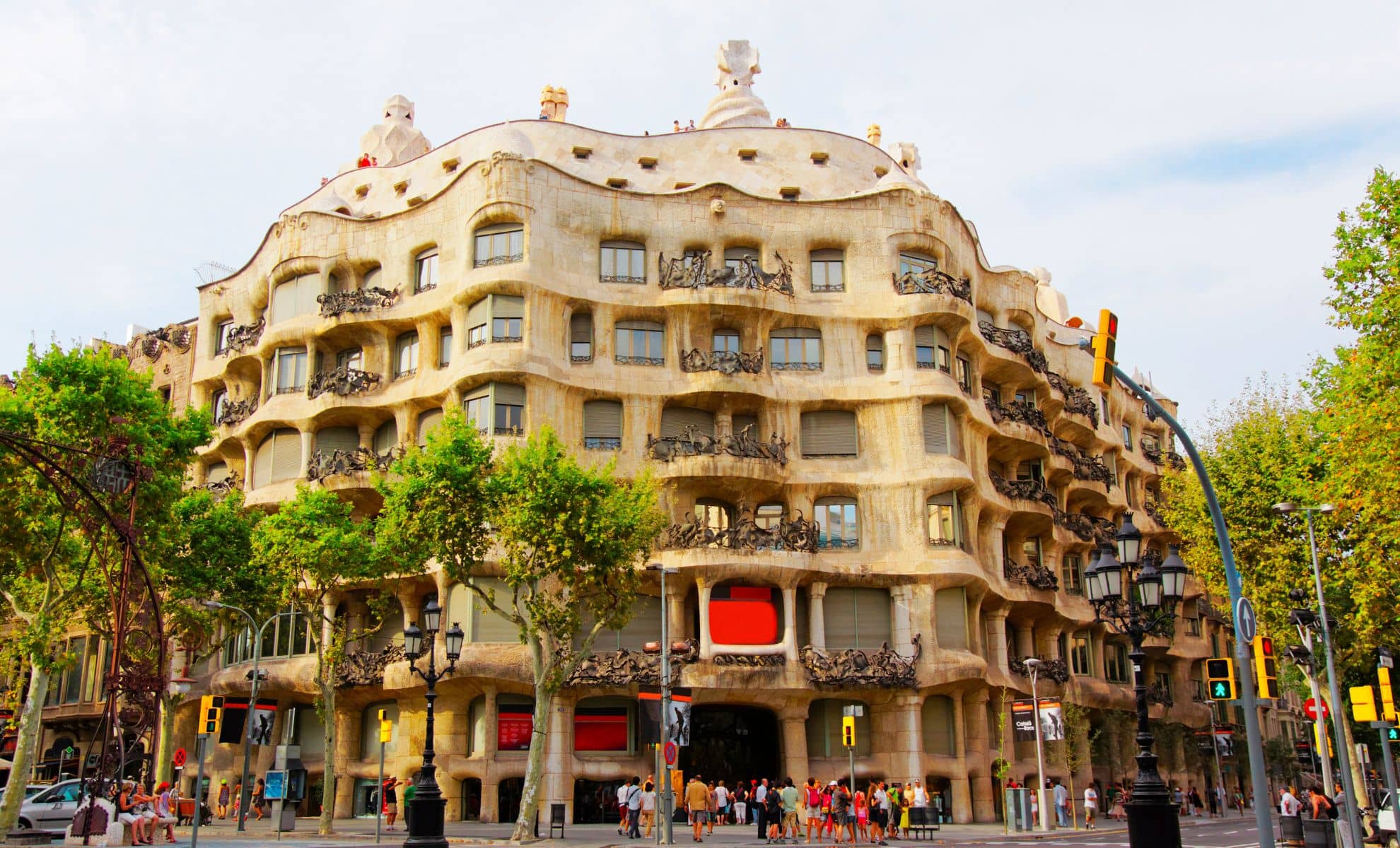 Casa Mila , Barcelone, Espagne