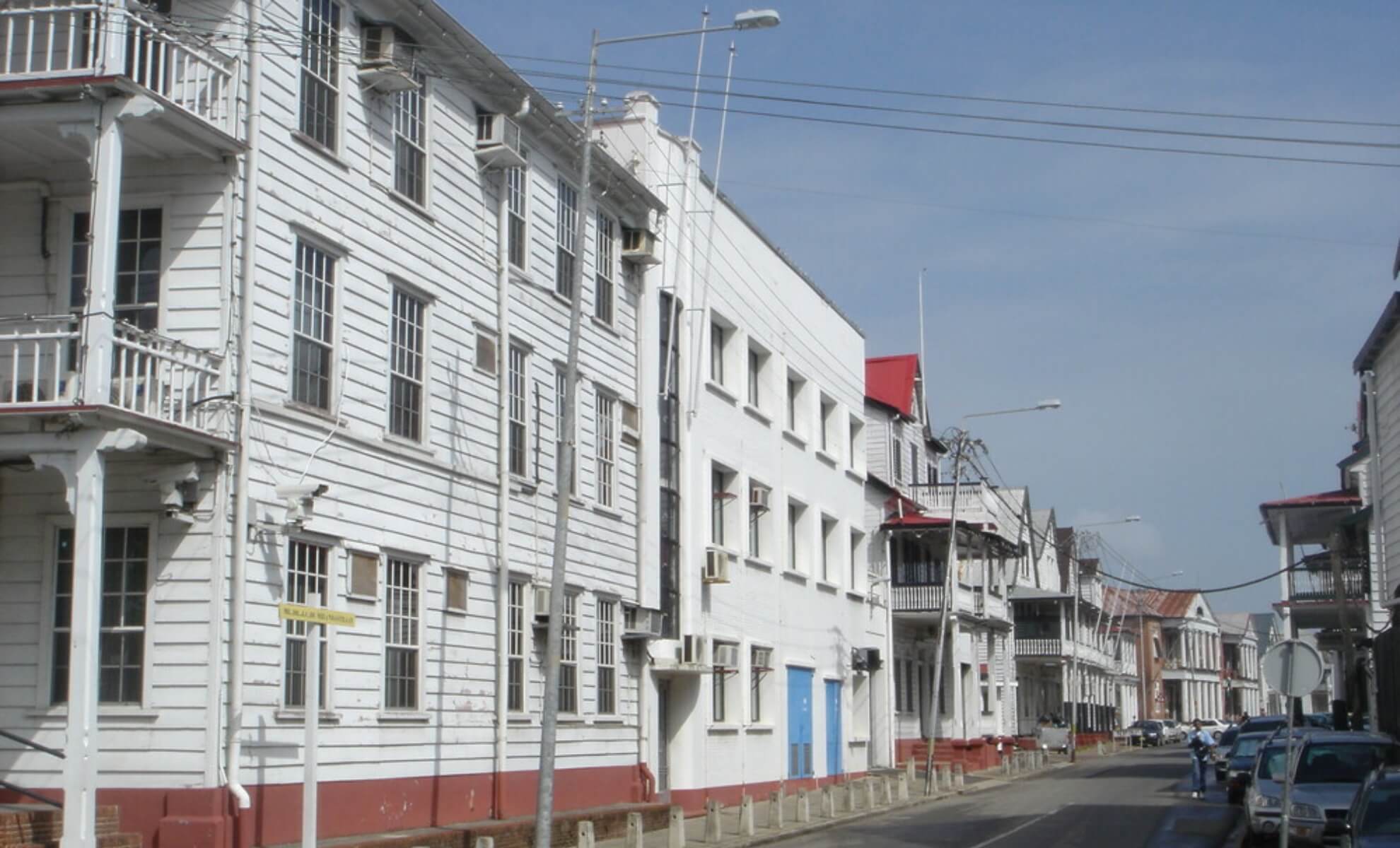 Centre ville historique de Paramaribo, le Suriname