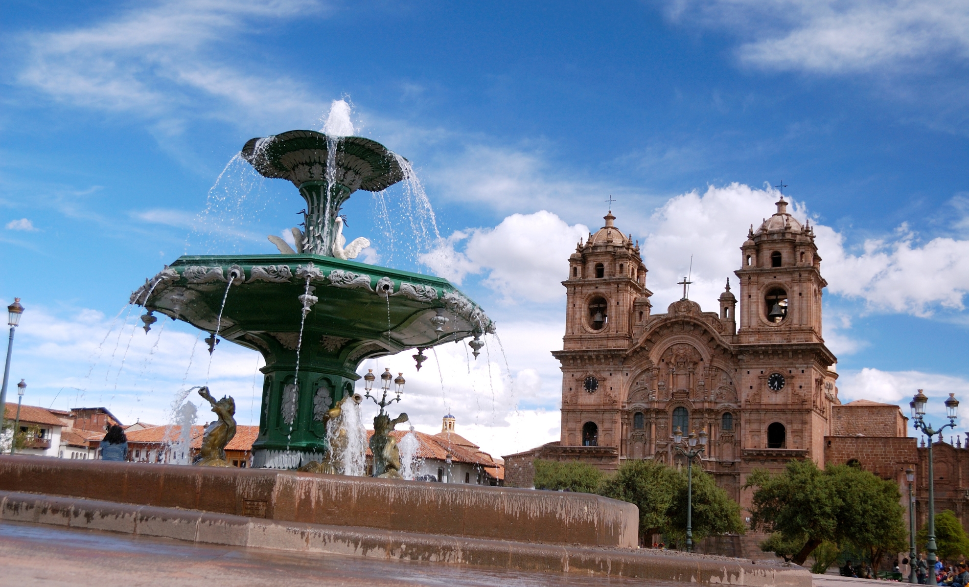 Cuzco Cathédrale sur la place d'Armes au Pérou