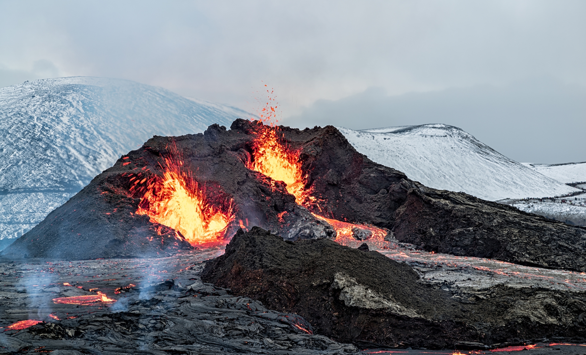Éruption du volcan Fagradalsfjall, Islande