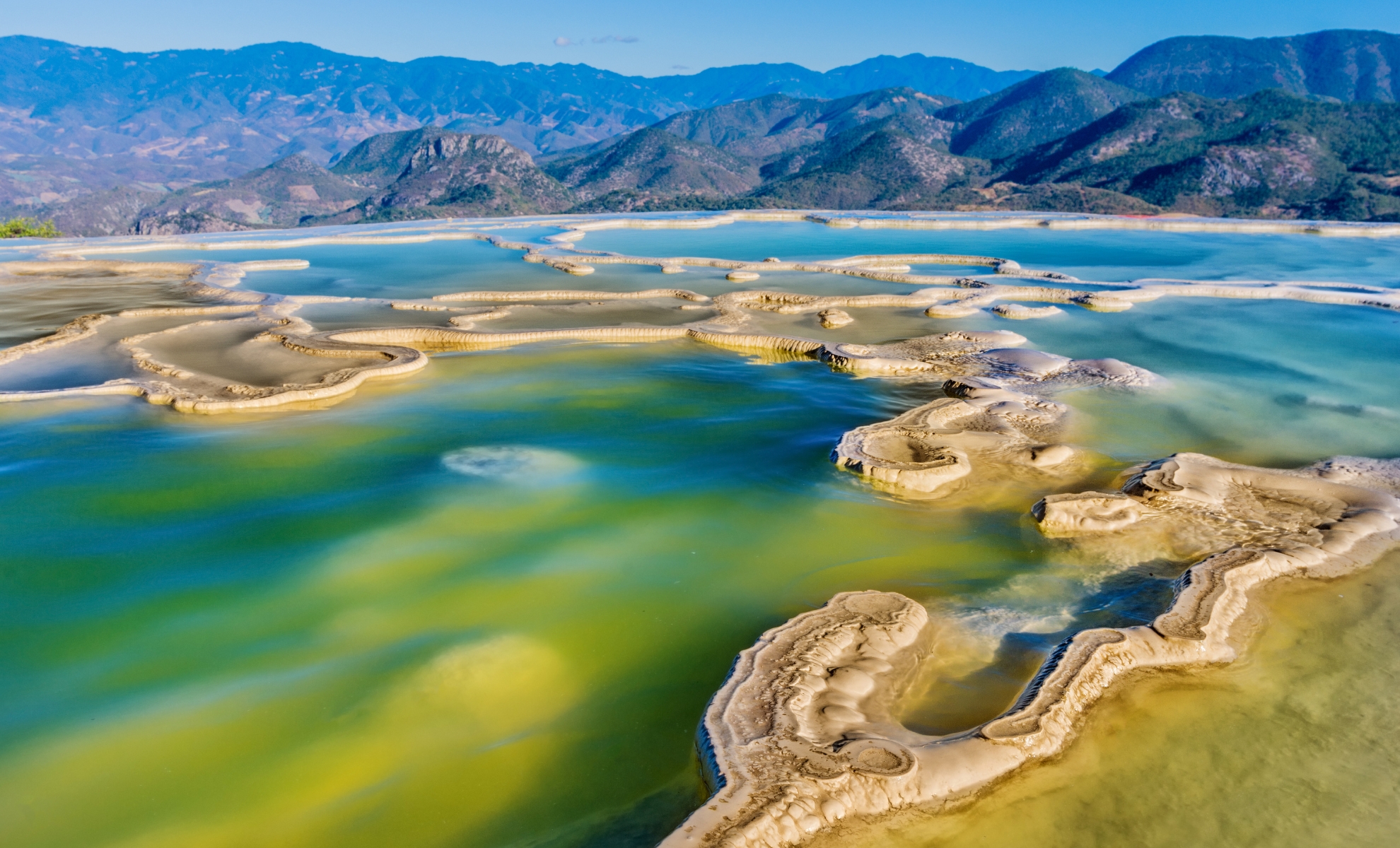 Hierve el Agua, Mexique