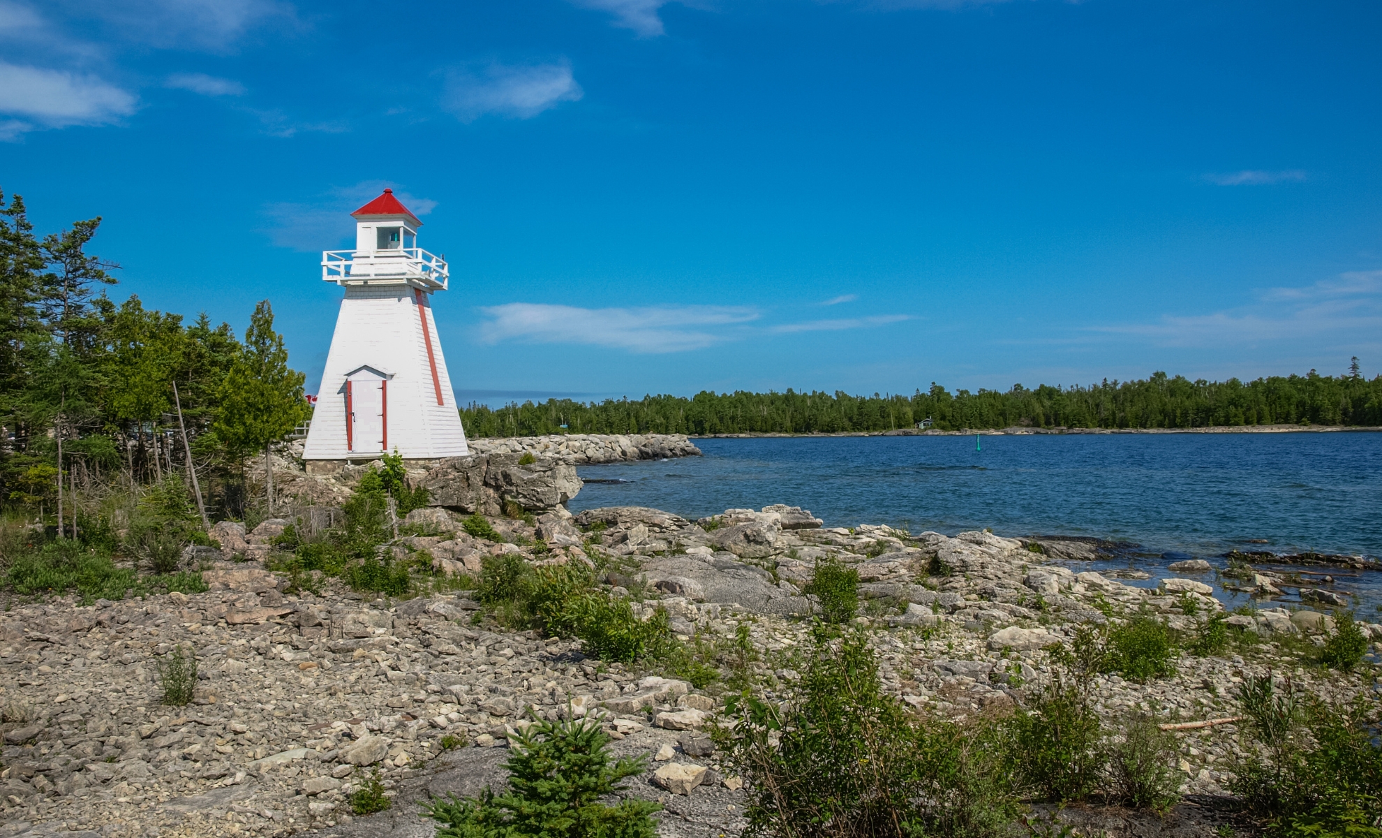 Île Manitoulin au Canada