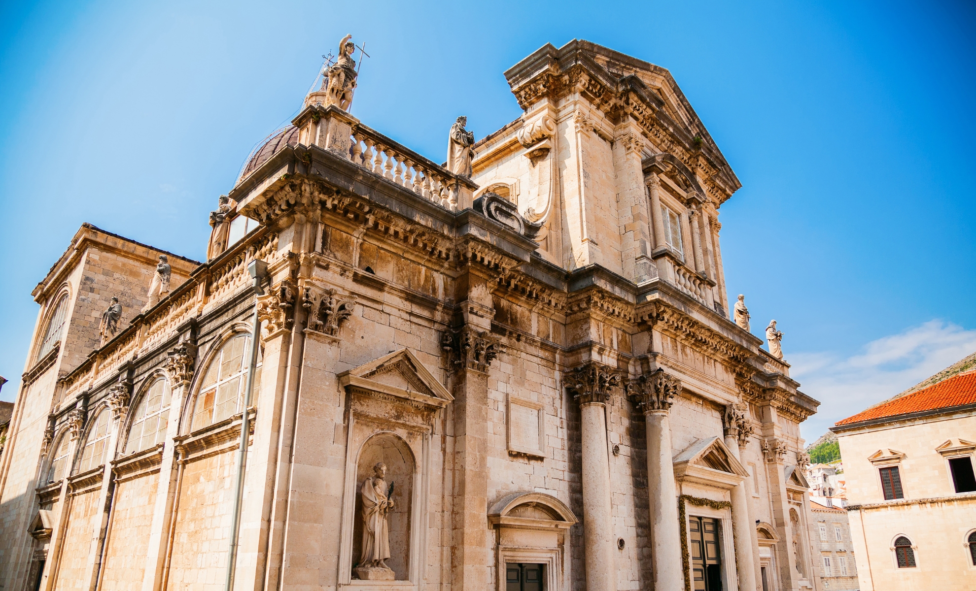 La cathédrale de Dubrovnik, Croatie