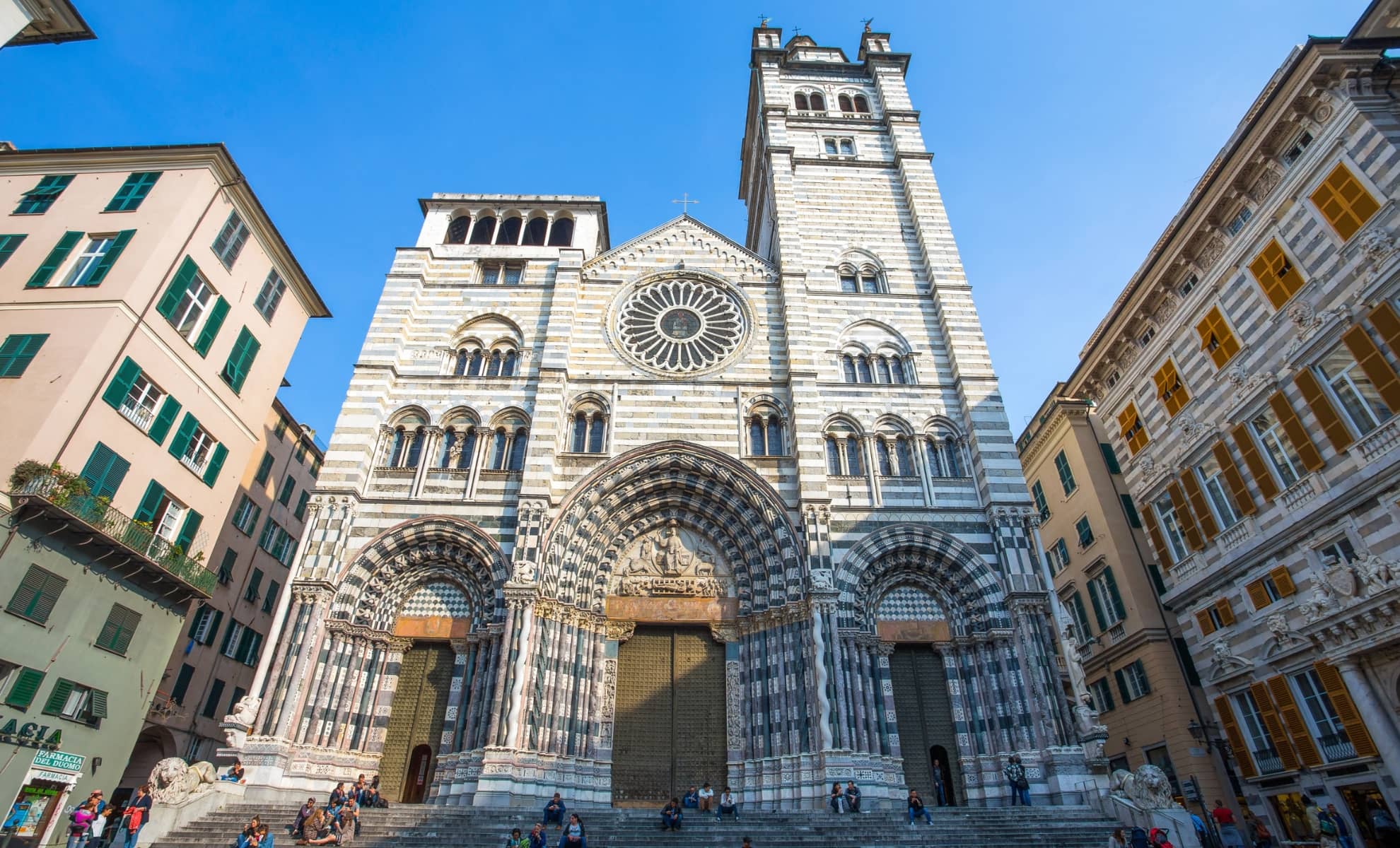 La cathédrale de San Lorenzo à Gênes