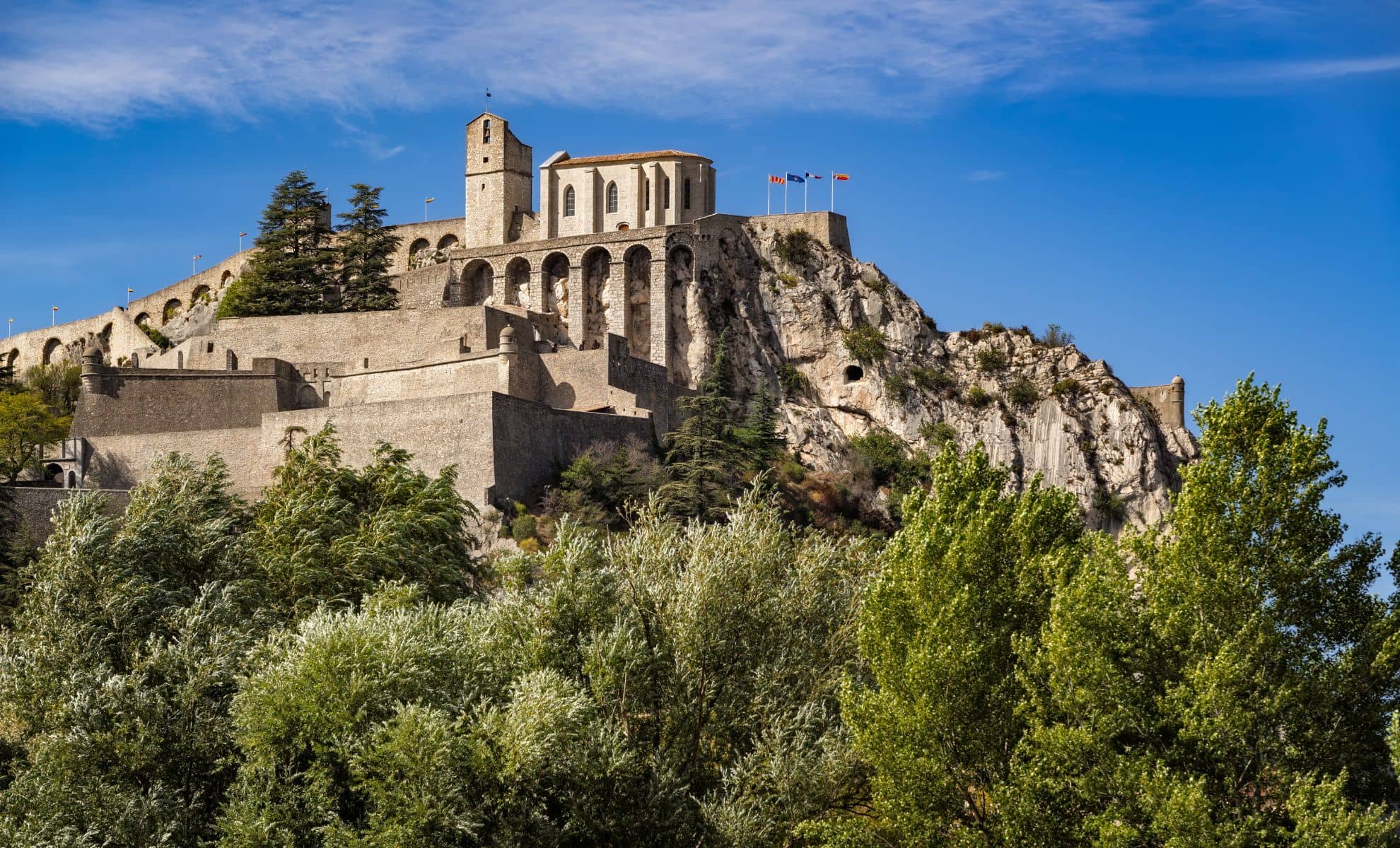 La citadelle de Sisteron , France