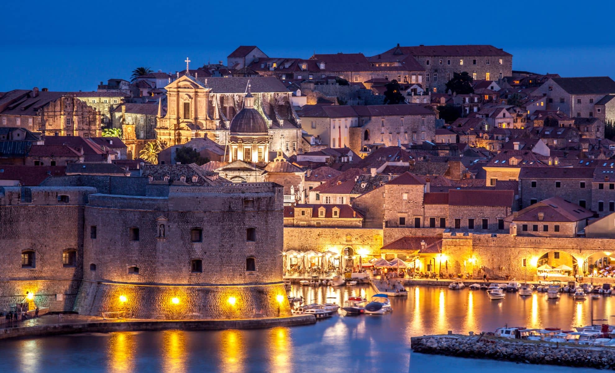 La vieille ville de Dubrovnik , Croatie