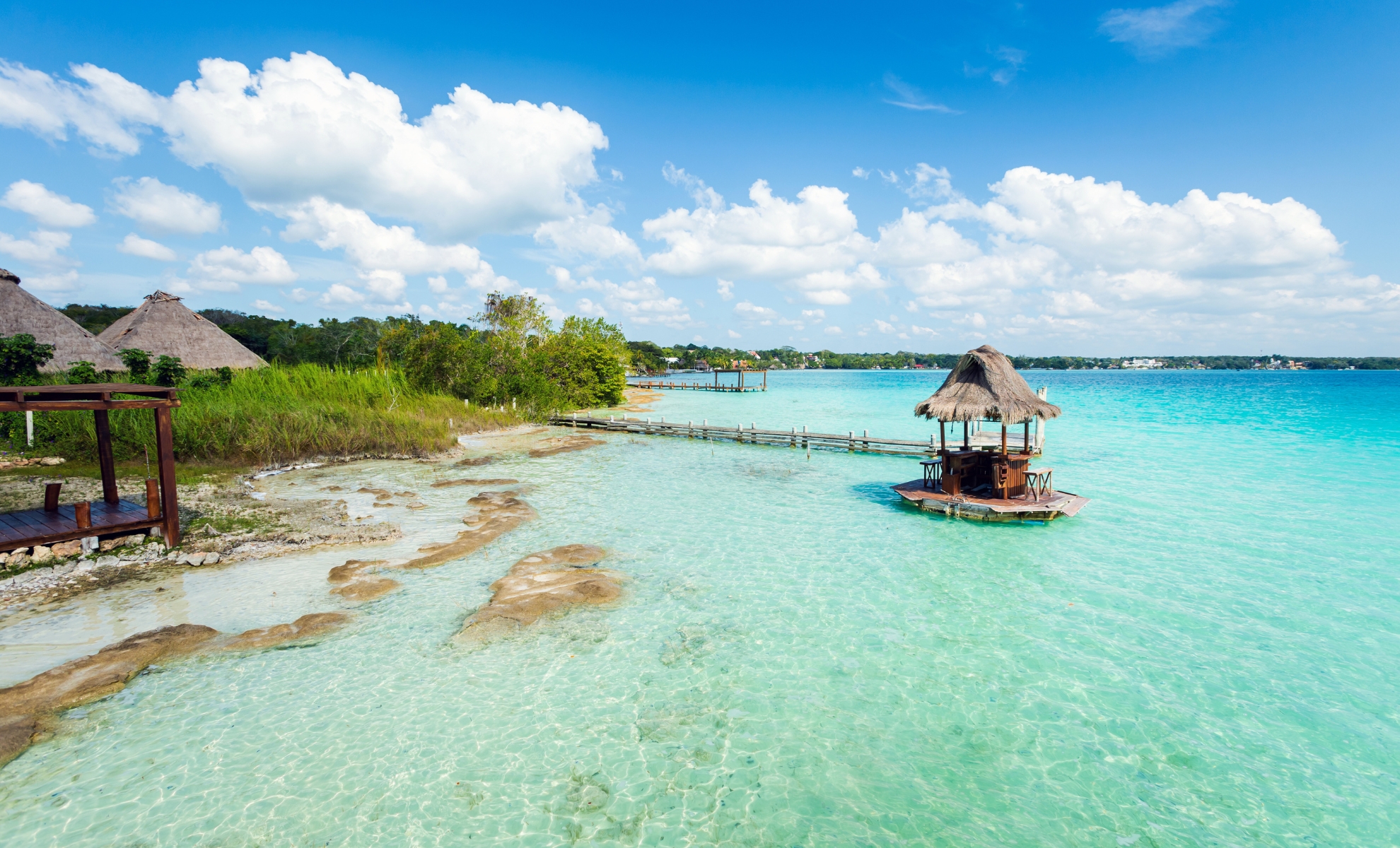 Lagune de Bacalar, Mexique