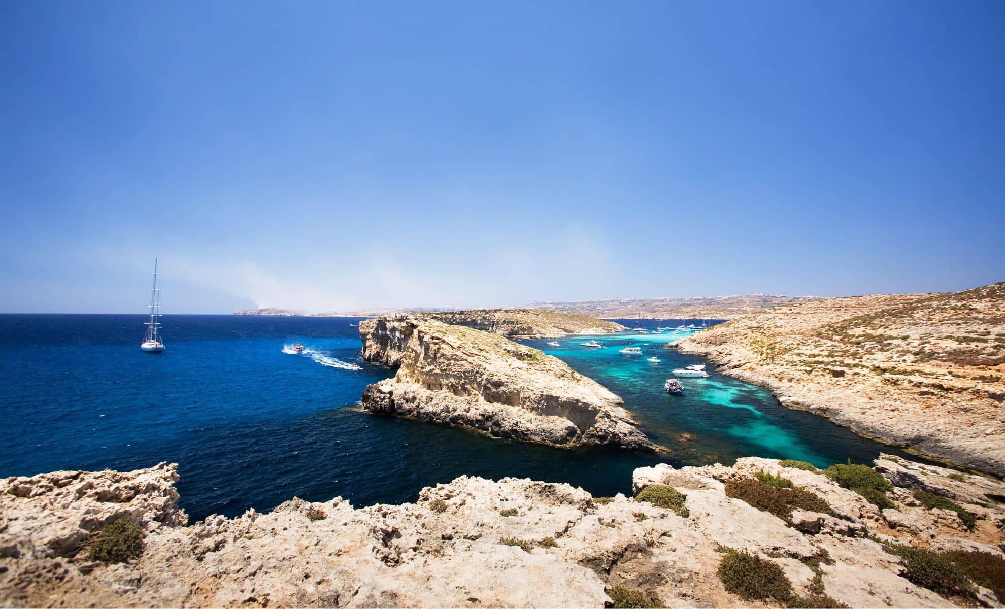 Lantern Point, l'île de Comino, Malte