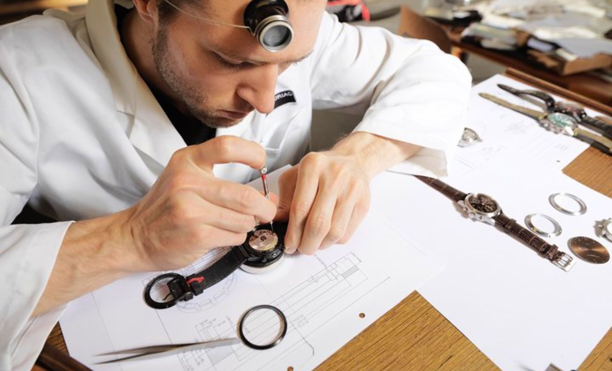 L'atelier de montre à Maurice, Suisse