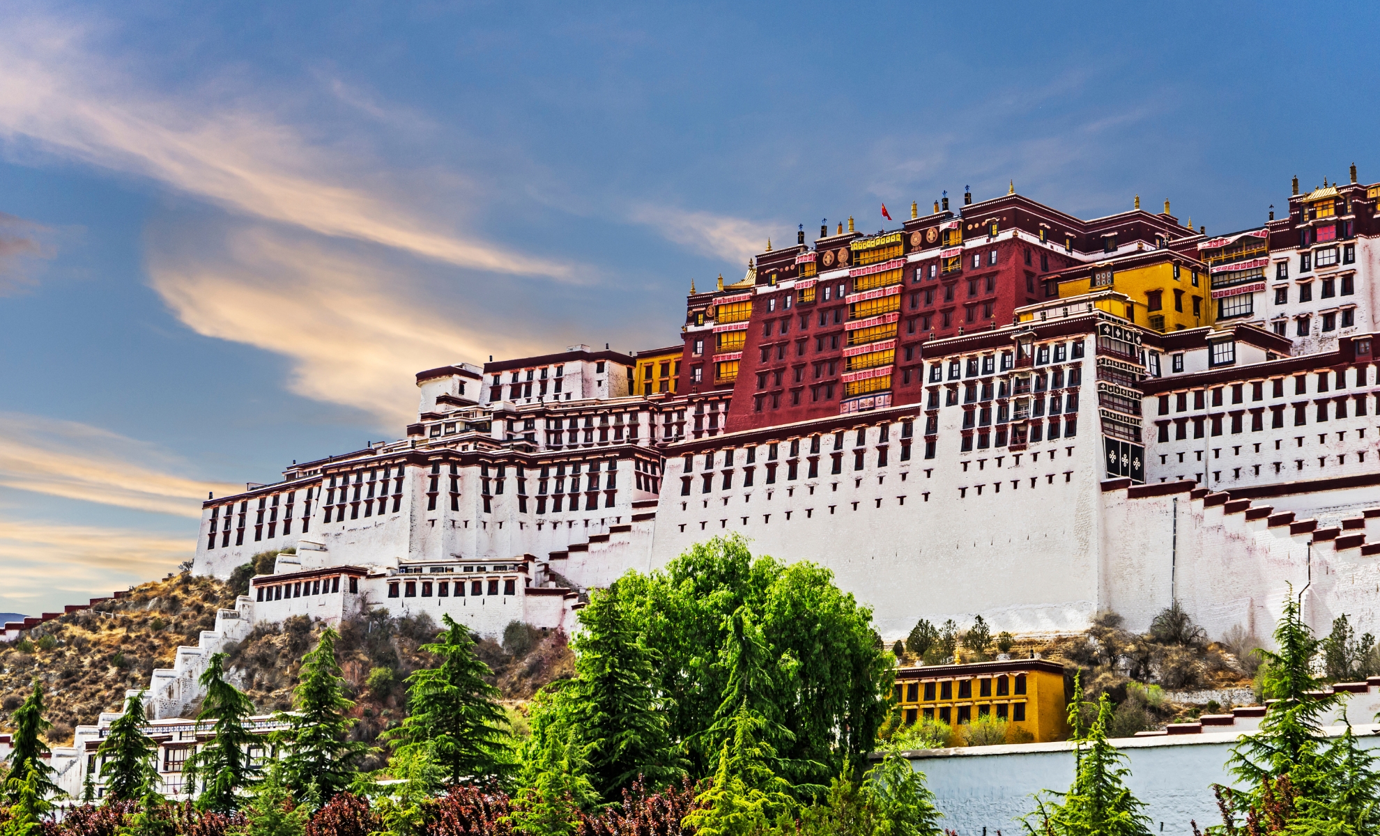 Le Palais du Potala au Tibet