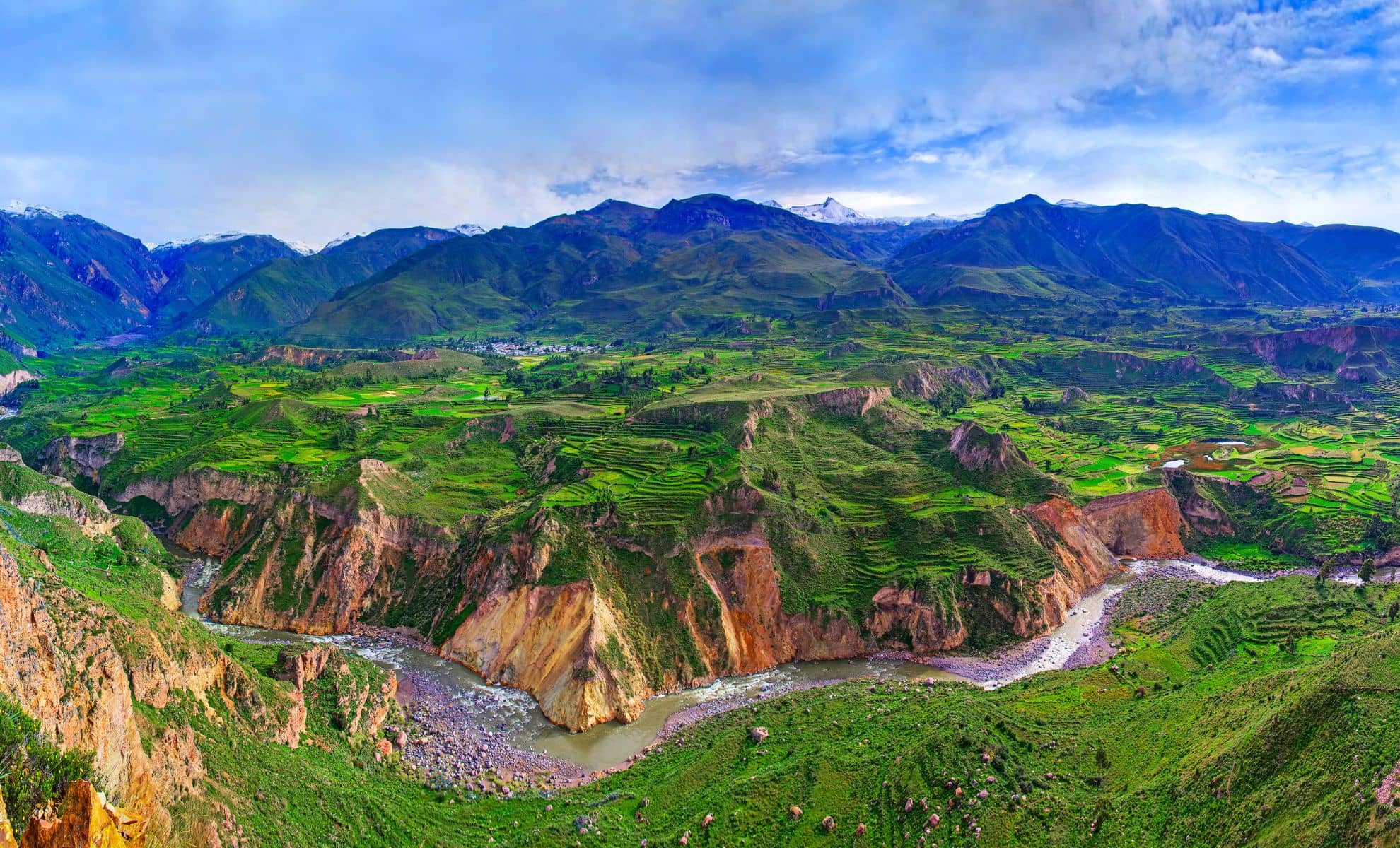 Le canyon de Colca , Pérou