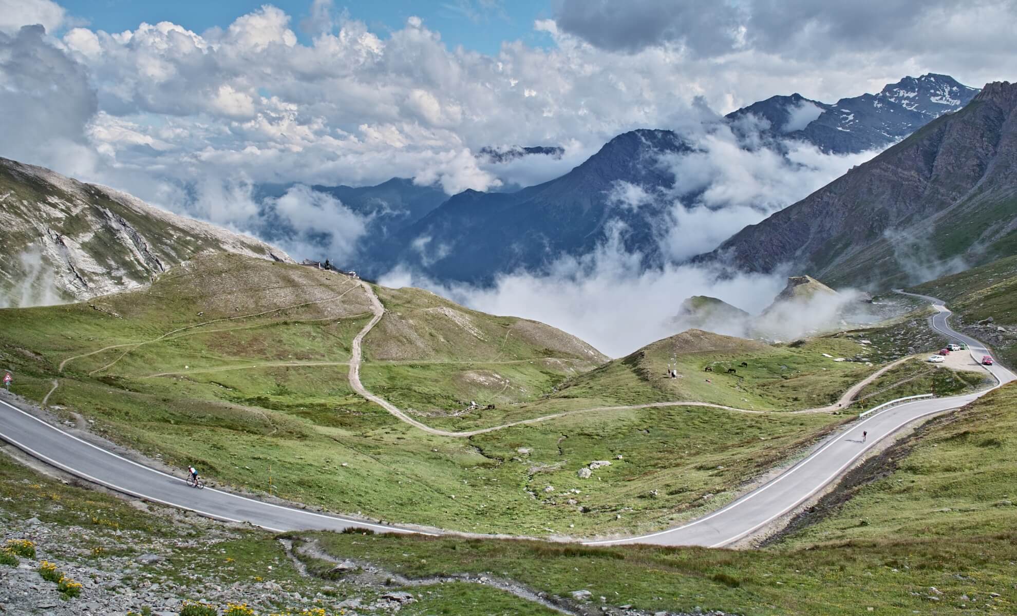 Le col Agnel , Queyras en France