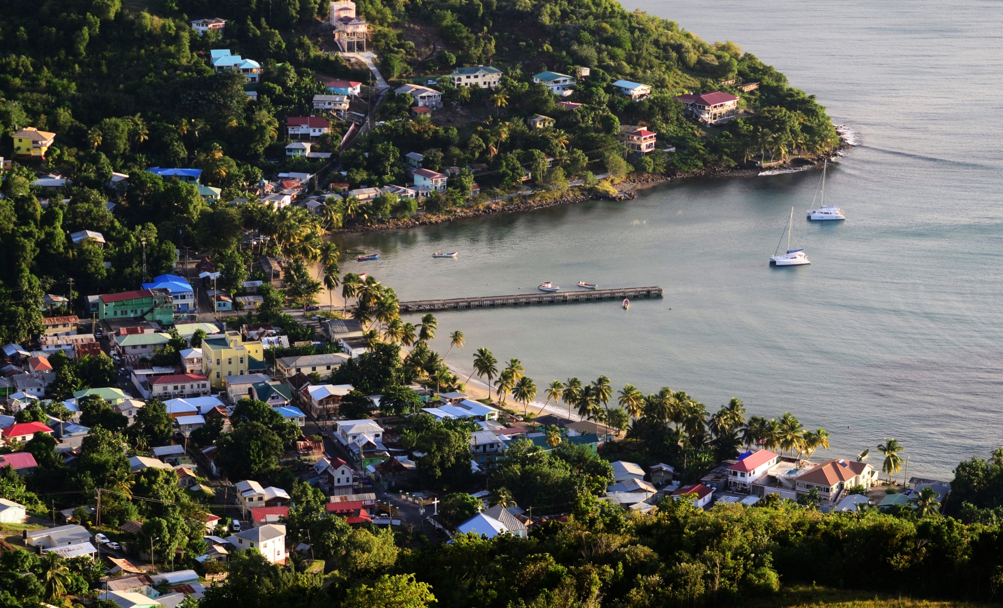 Le district de Laborie, Sainte-Lucie