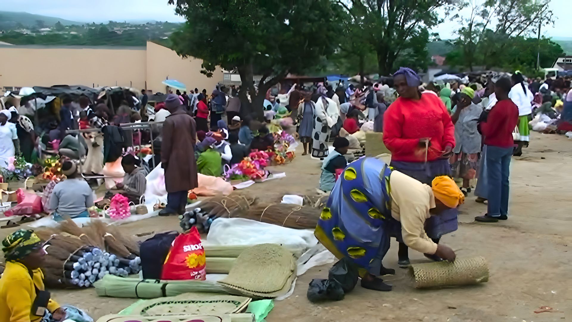 Le marché de Manzini, Eswatini