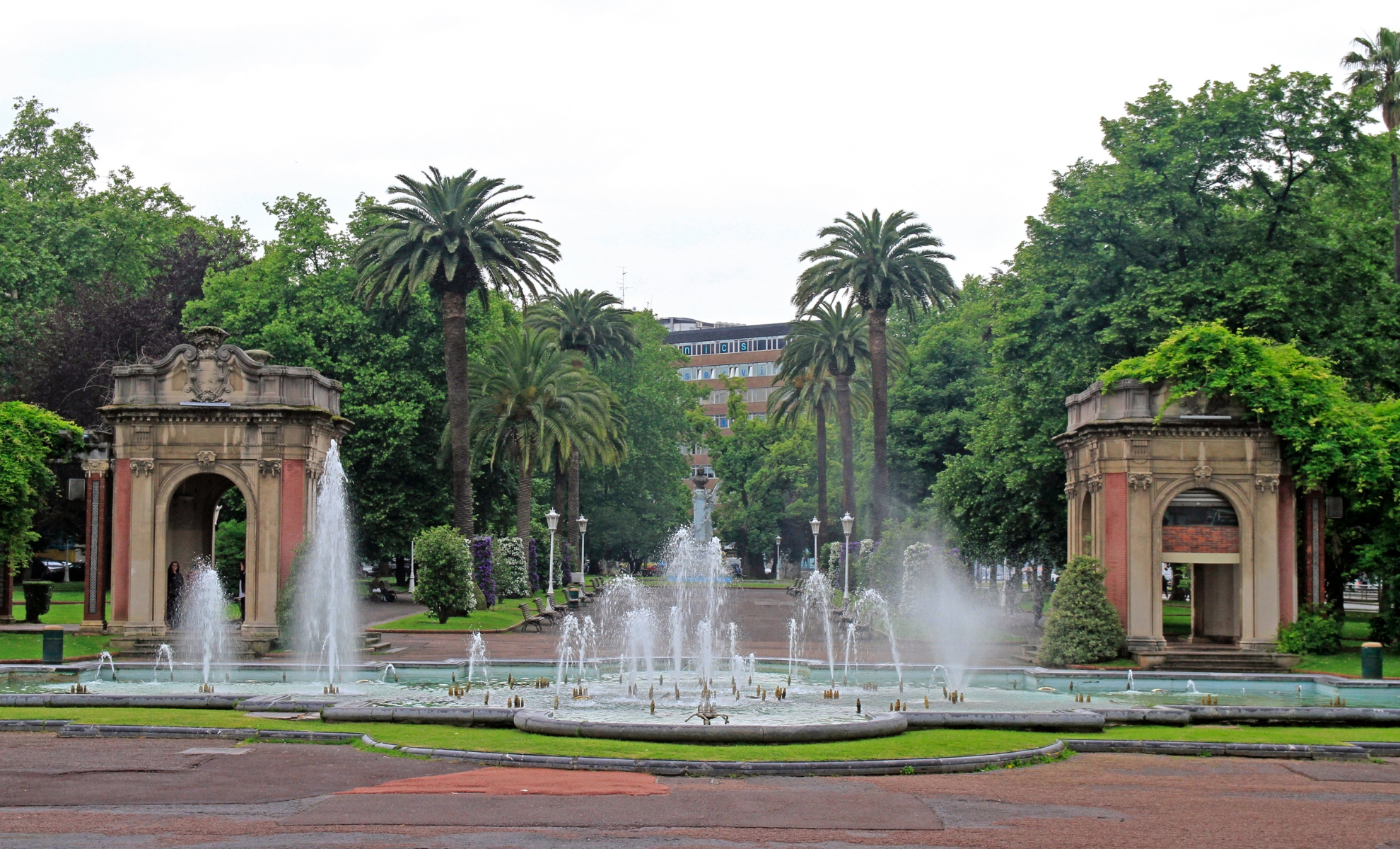 Le parc Dona Casilda Iturrizar à Bilbao