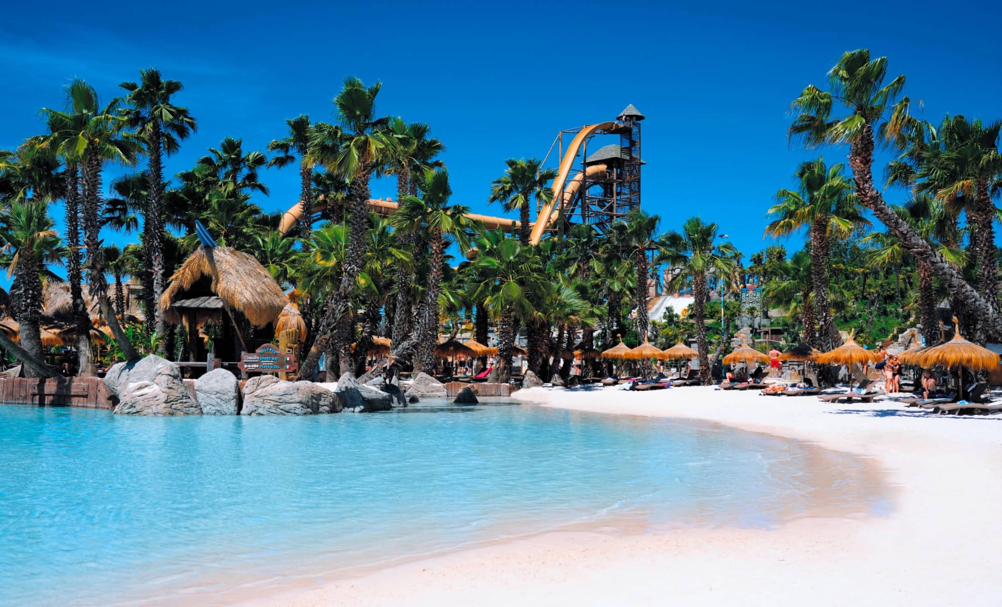 Le parc d'attraction Caribe Bay-Aqualandia en Italie