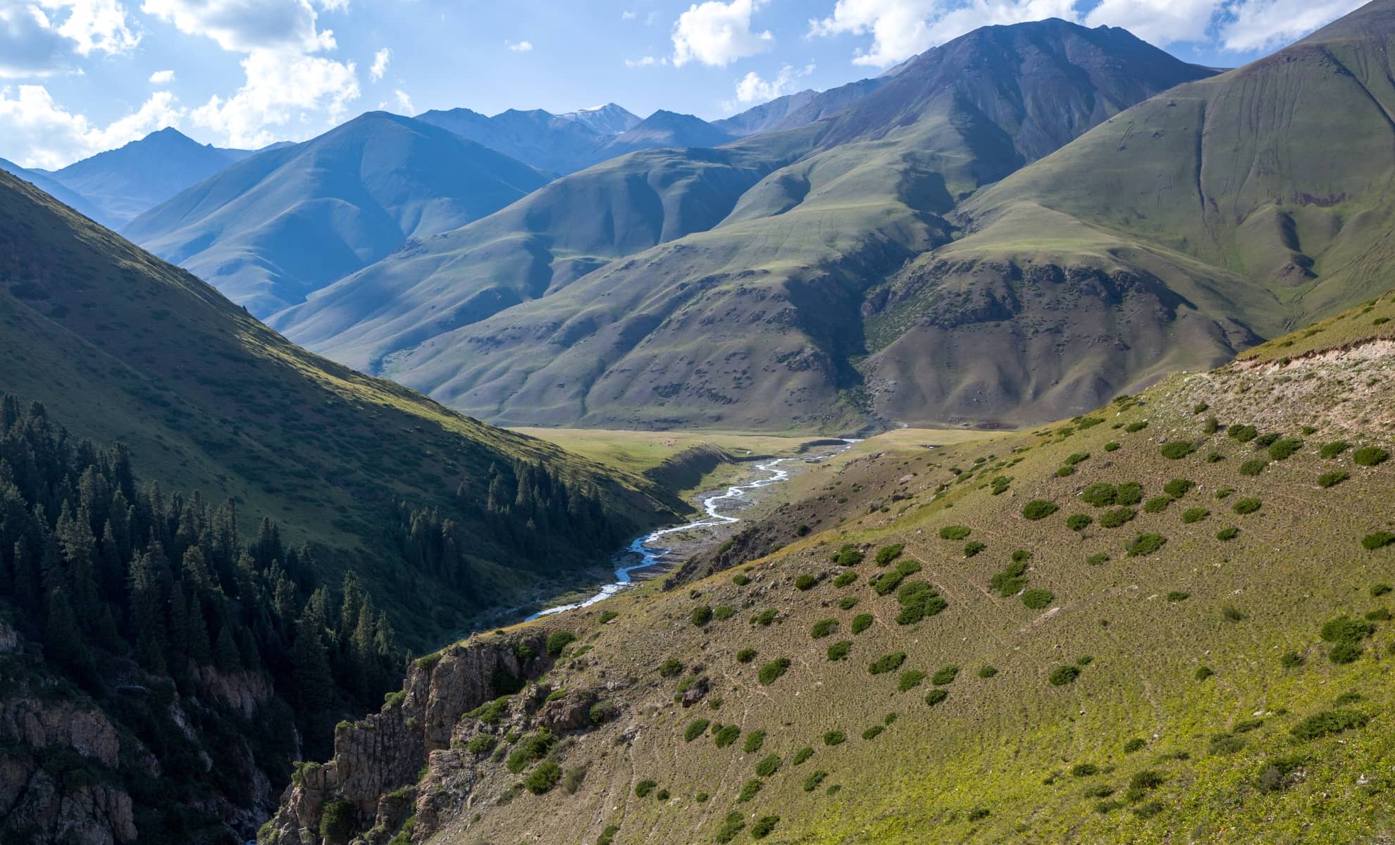 Le parc national Chon Kemin au Kirghizistan