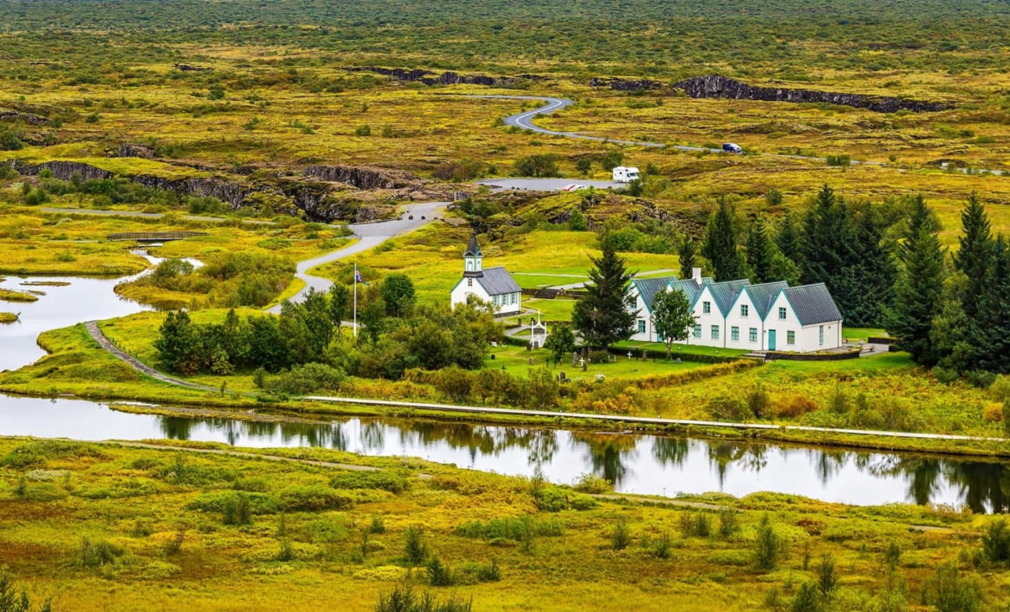 Le parc national de Thingvellir, Cercle d'Or, Islande