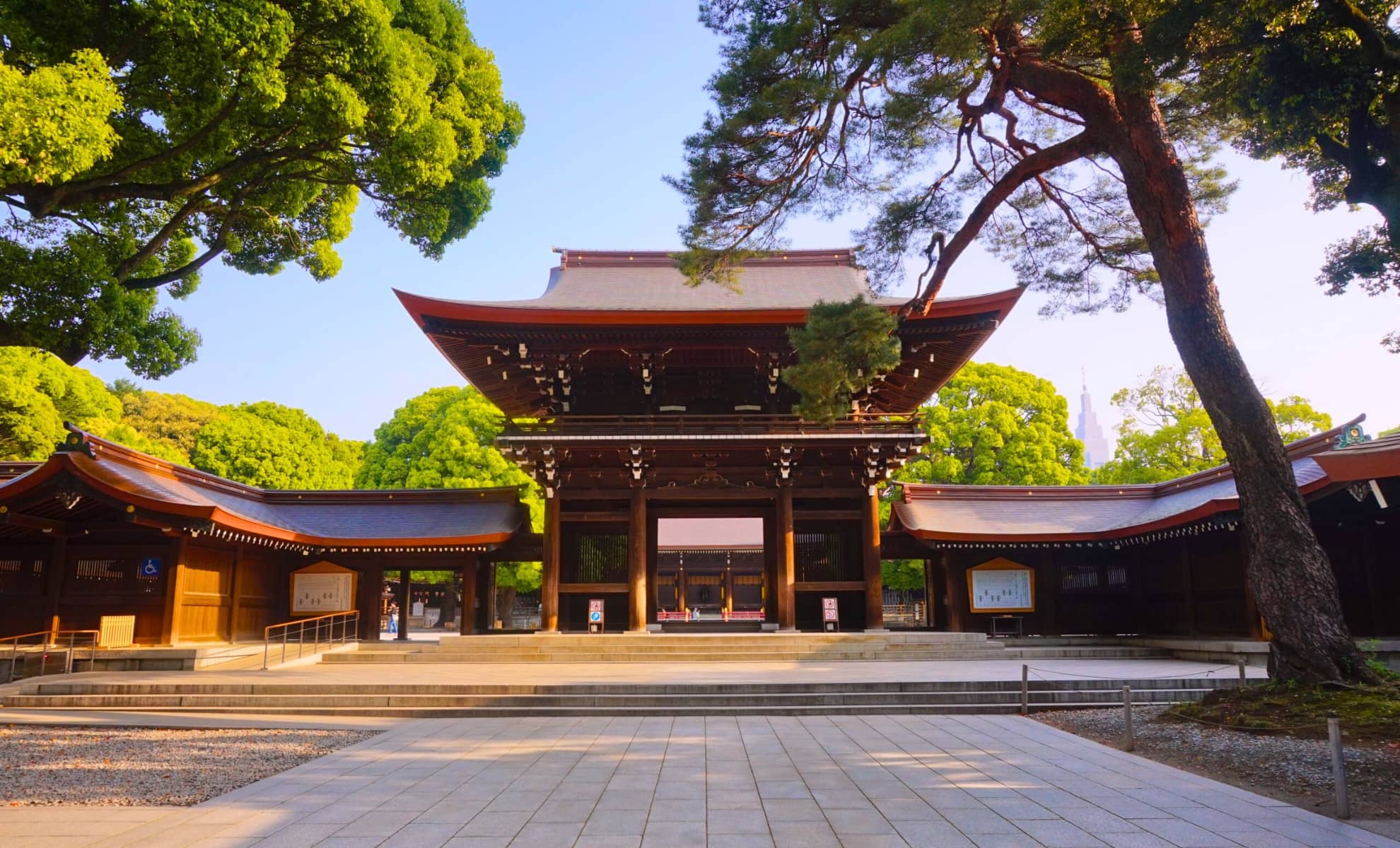 Le sanctuaire Meiji au Japon