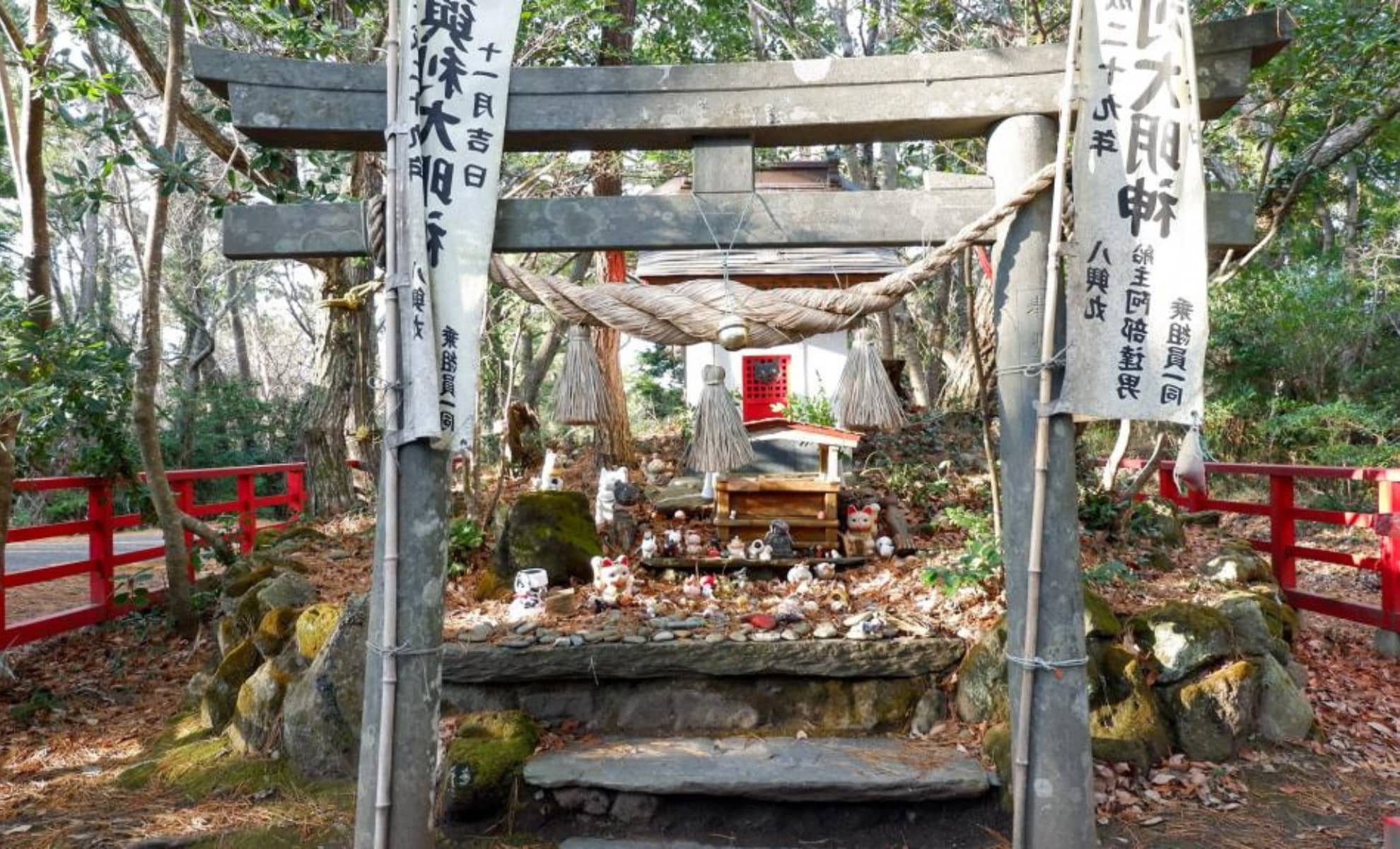 Le sanctuaire Miyori Daimyojin, Tashirojima, Japon