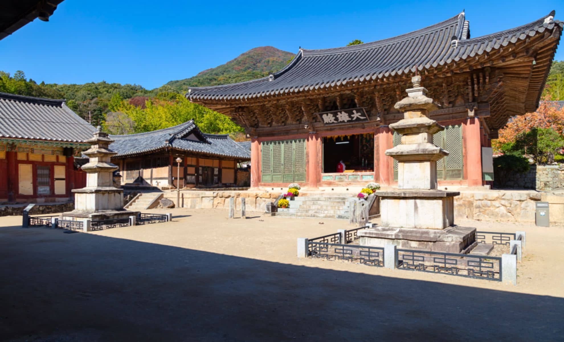 Le temple Seongnamsa , Corée de Sud