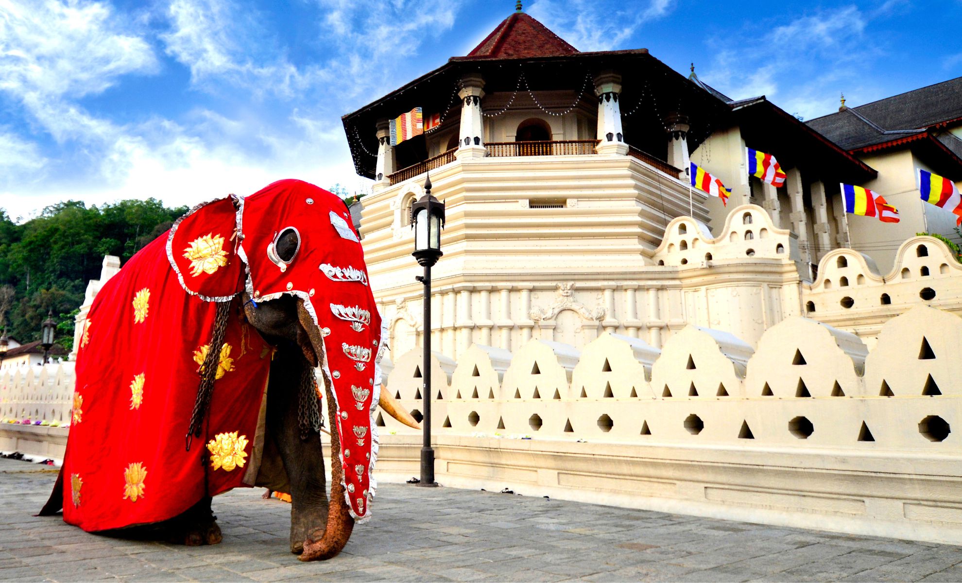 Le temple de la dent de Bouddha, Sri Lanka