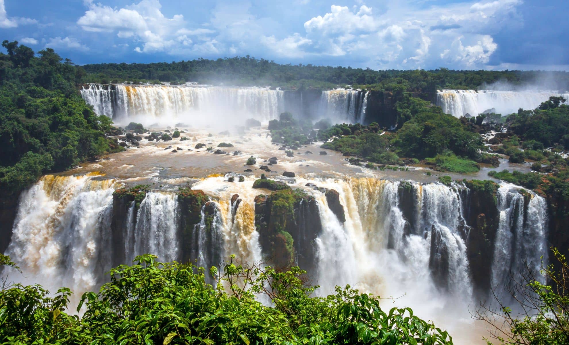 Les chutes d’Iguazù, Brésil