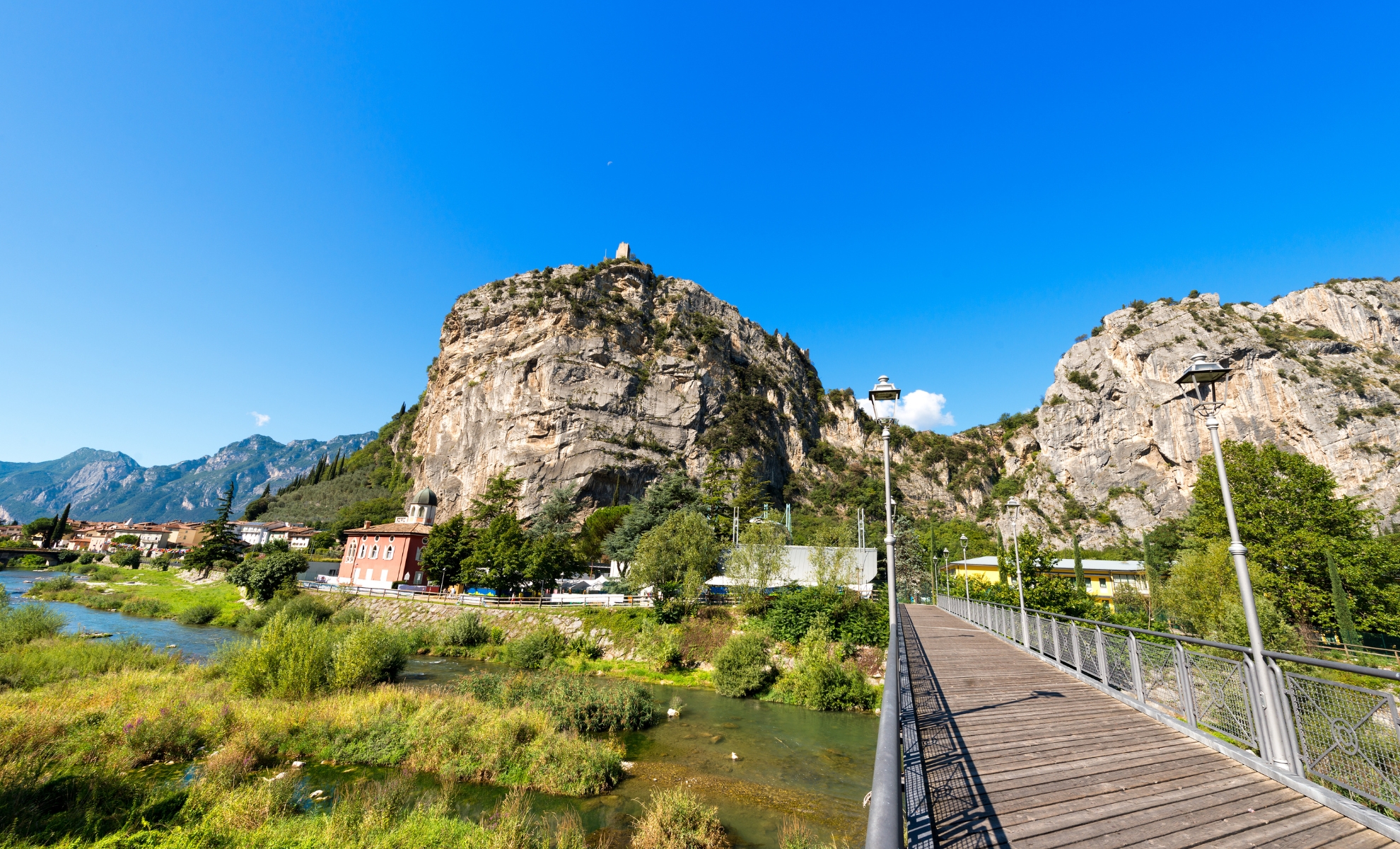 Les falaises d’Arco en Italie