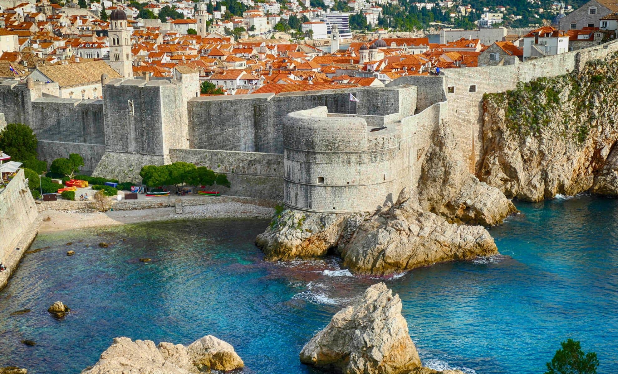 Les remparts de Dubrovnik, Croatie