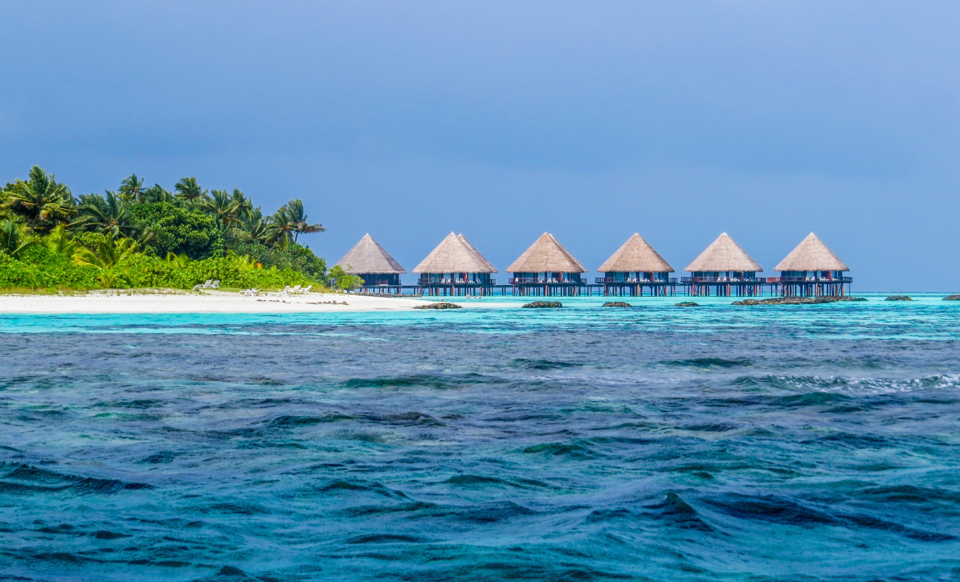 L’île d’Ukulhas aux Maldives