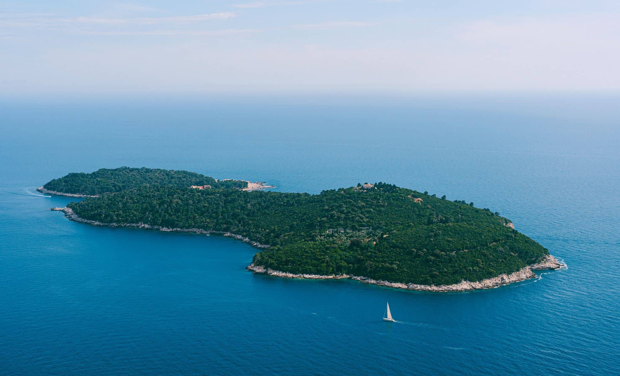 L’île de Lokrum, Croatie