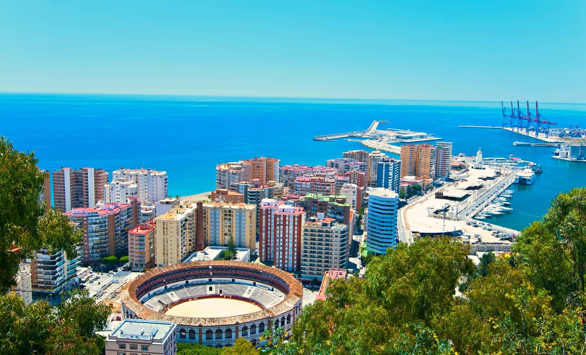 Malaga en Espagne