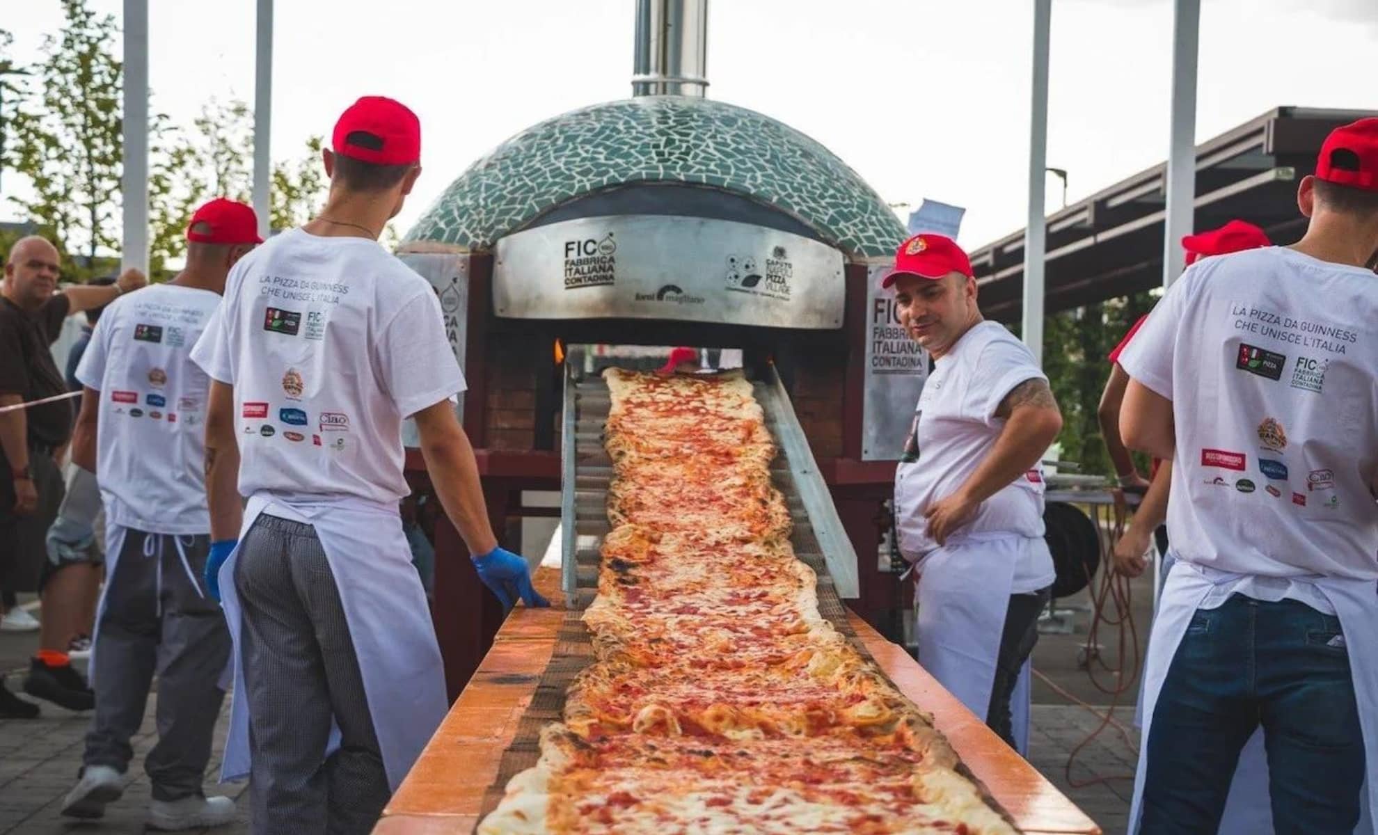 Pizzafest en Italie