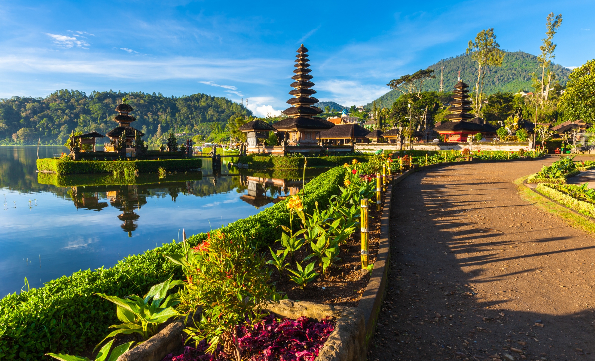 Pura Ulun Danu Bratan, Bali, Indonésie