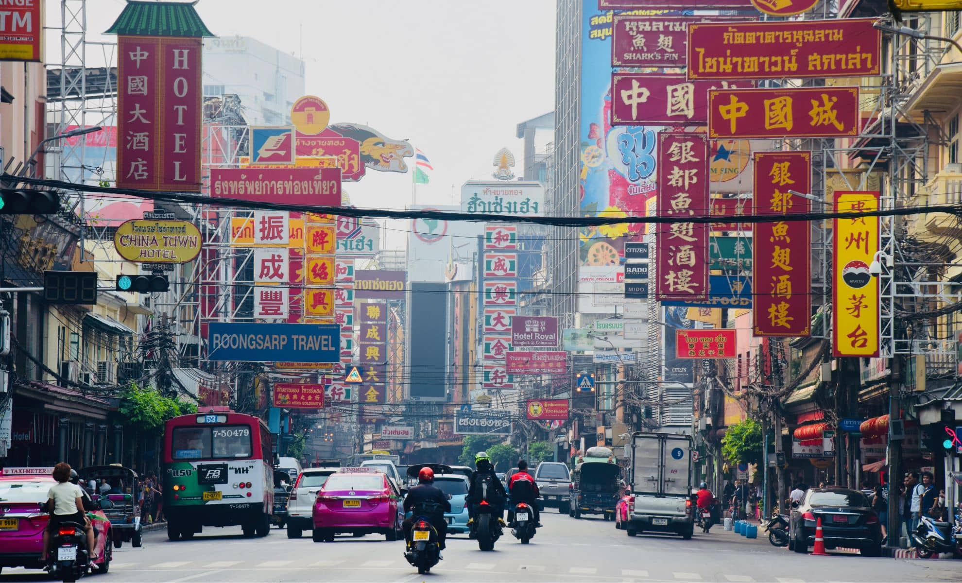 Quartier Chinatown , Thailande