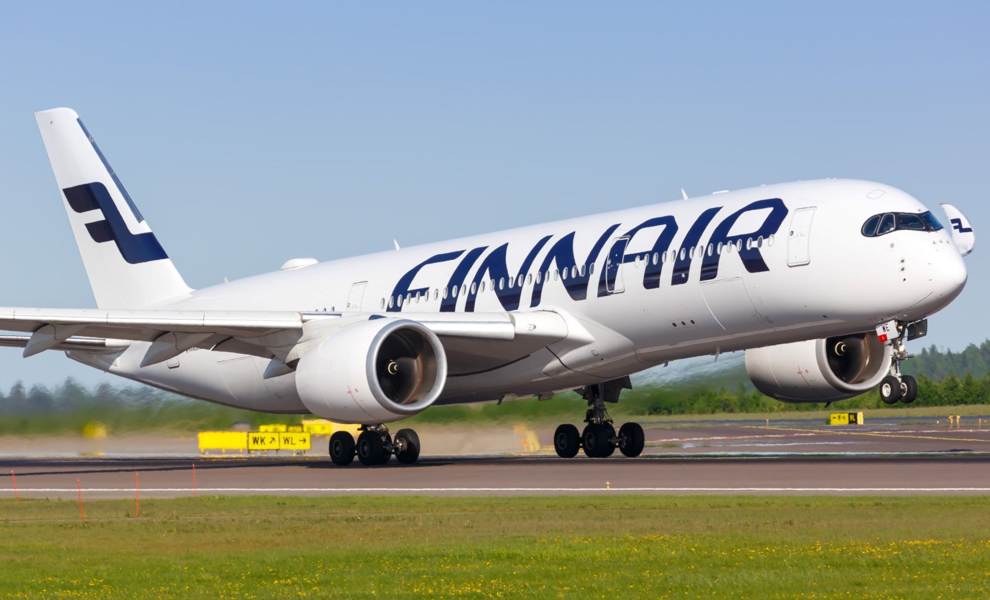 Un avion de la compagnie aérienne Finnair