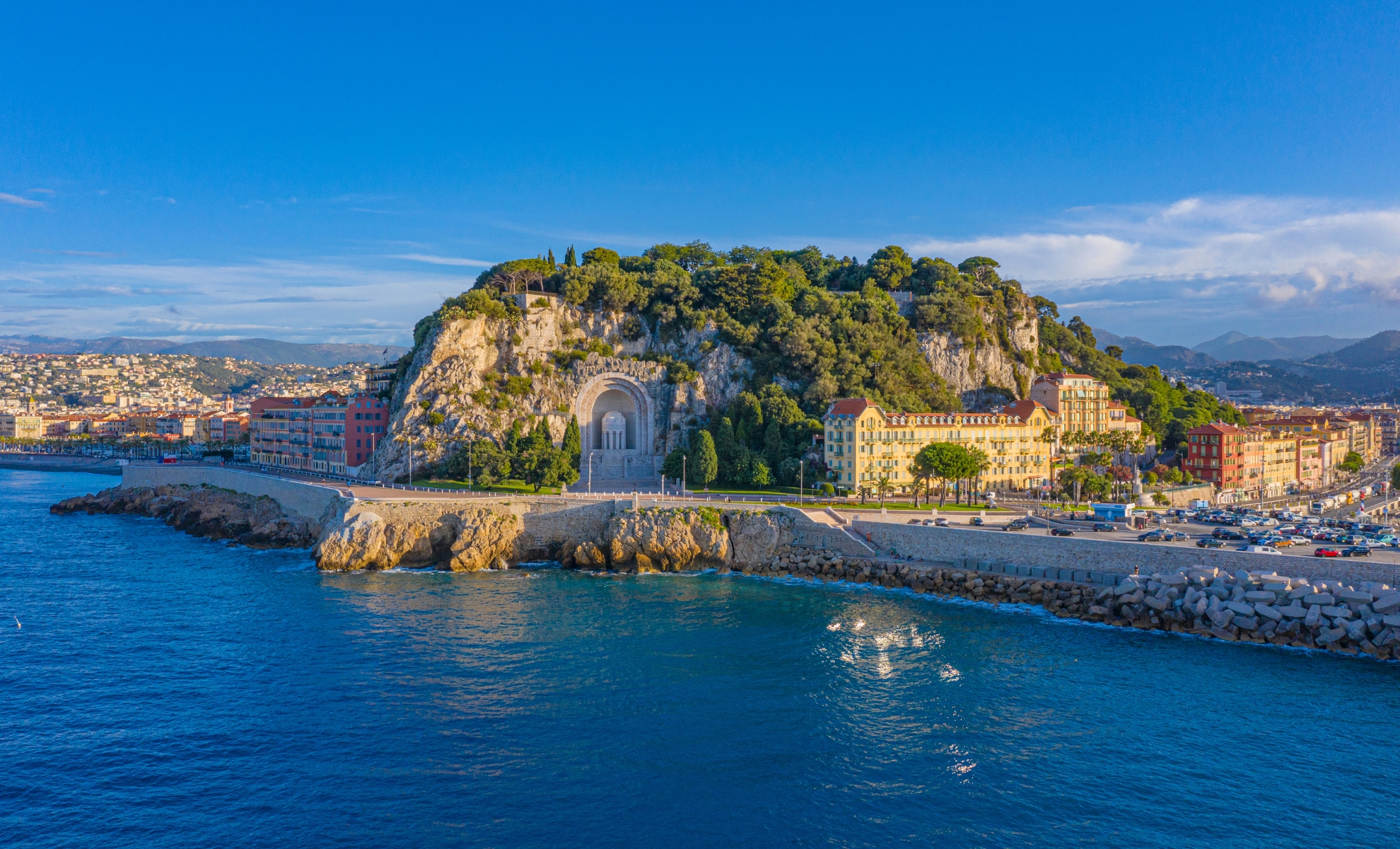 la colline du Château, Nice en France