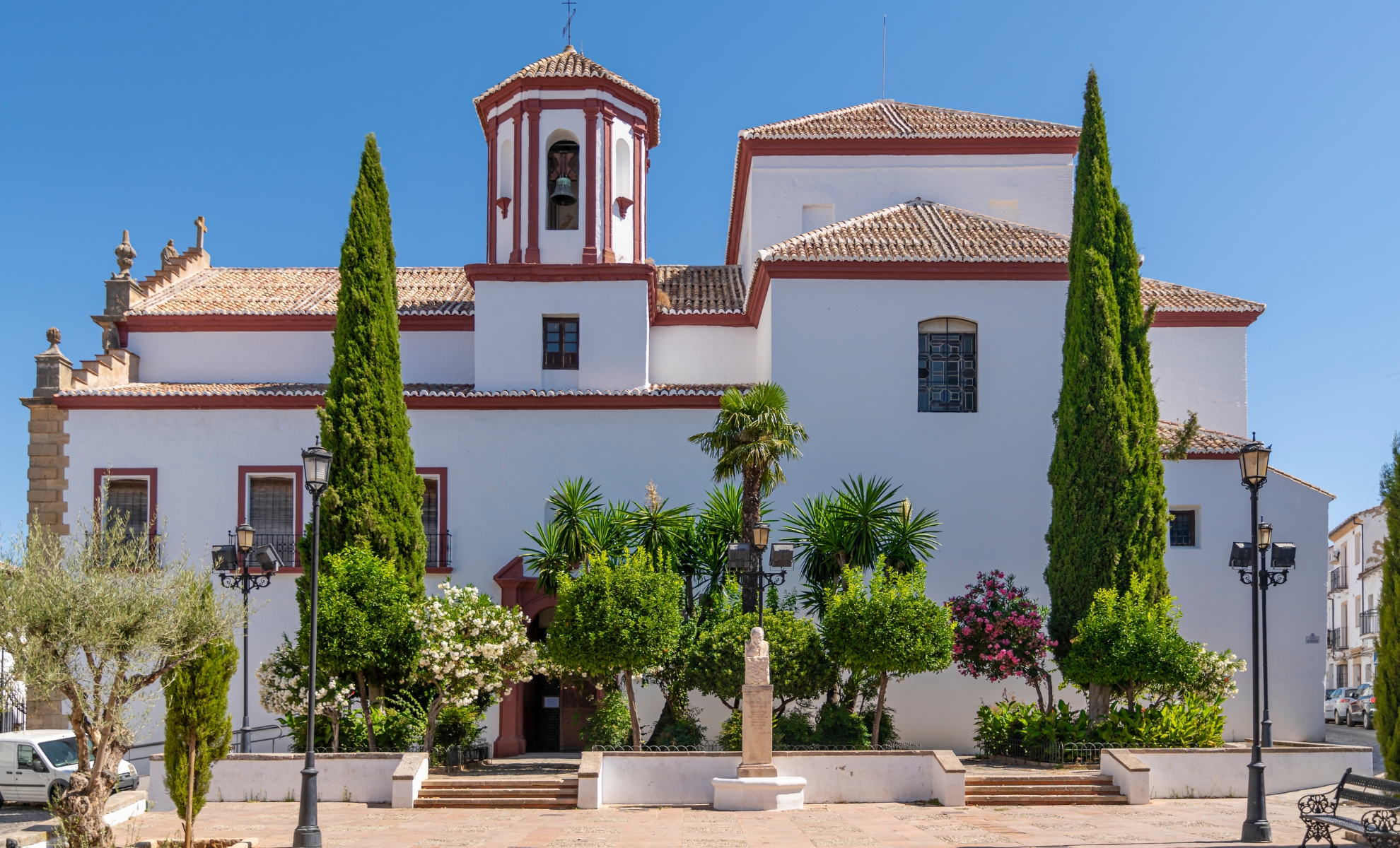 L'église de Sainte Cécile à Ronda