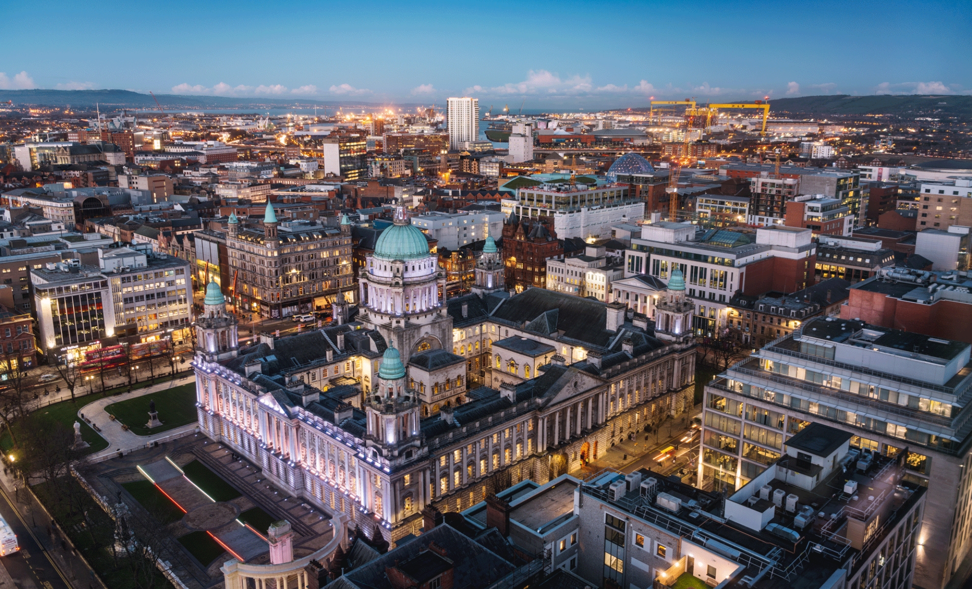 Belfast en Irlande du Nord